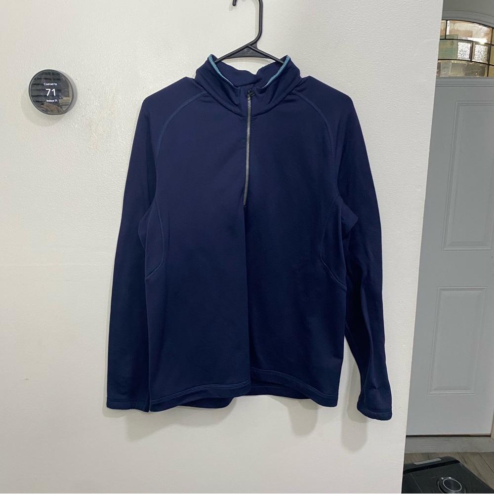 KJUS Murry Half‎ Zip Pullover Blue Medium